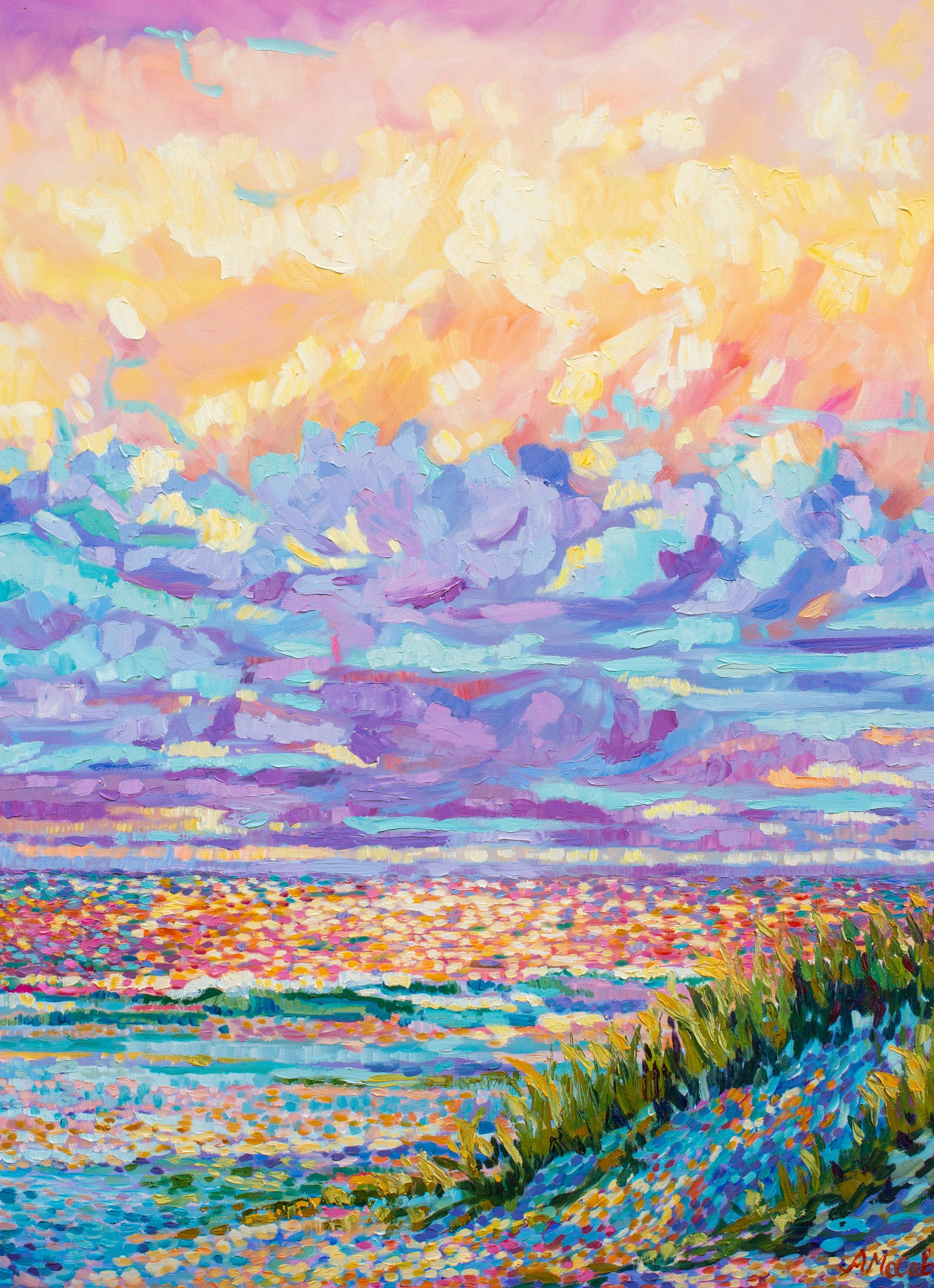 Beachy. oil on canvas, 30x40