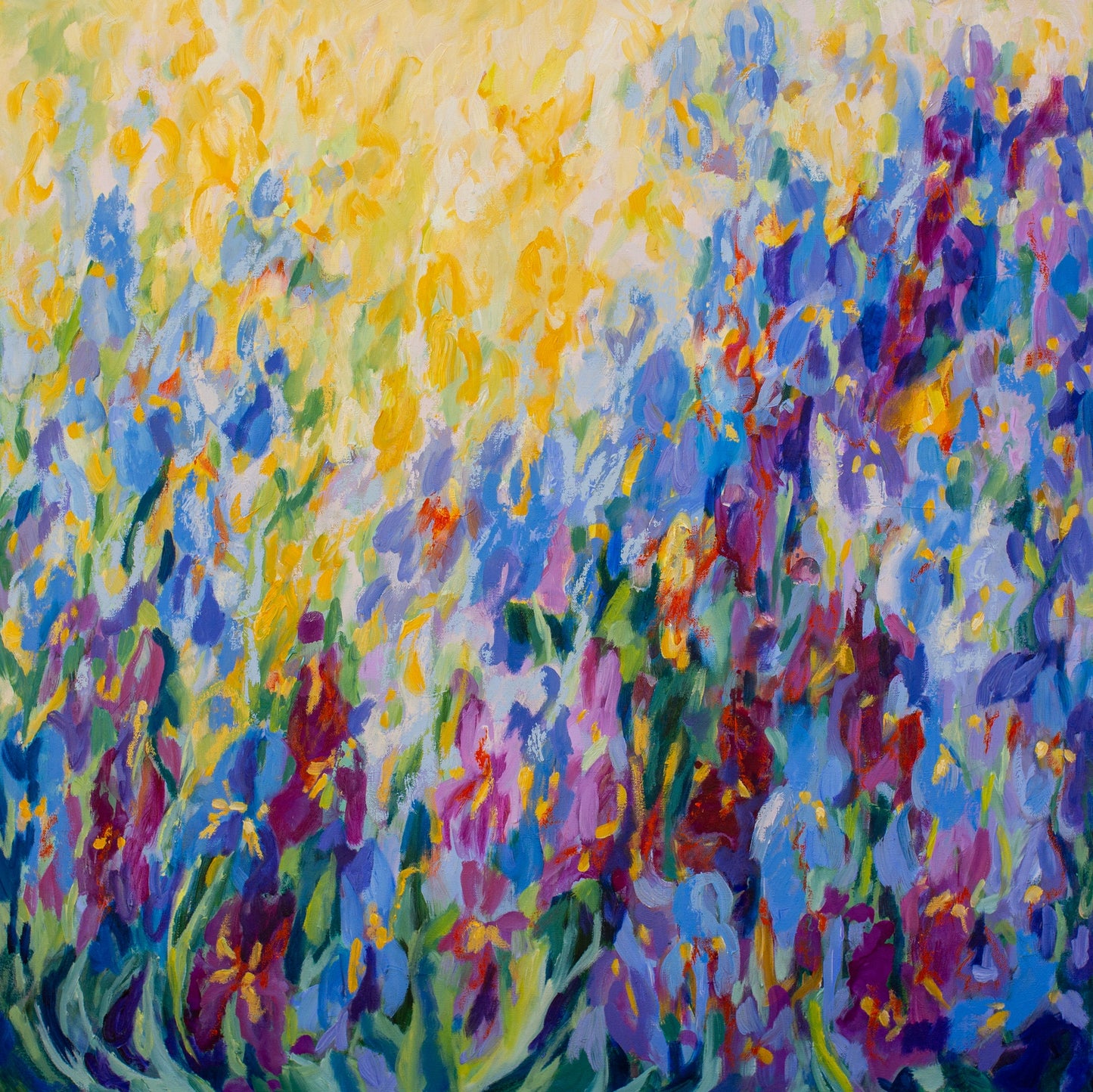 Iris Joy, 12x12 archival print on coldpress paper
