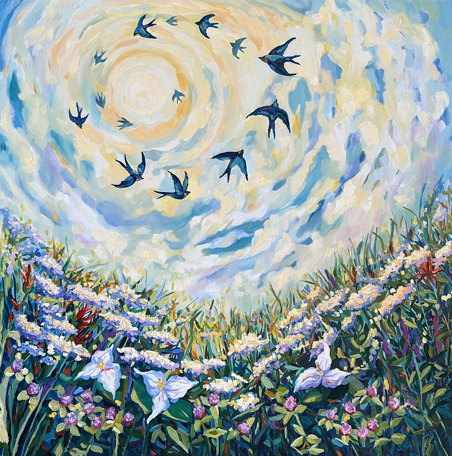 Circle of Belonging 12x12 archival print